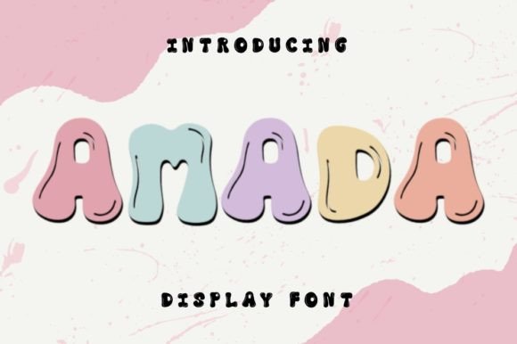 Amada Font: A Festive and Adorable Display Type
