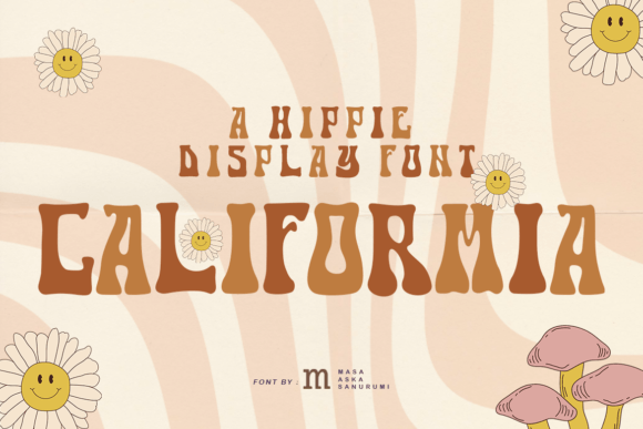 Califormia: The Playfully Nostalgic Font That Brings a Vintage Retro Aesthetic to Modern Design