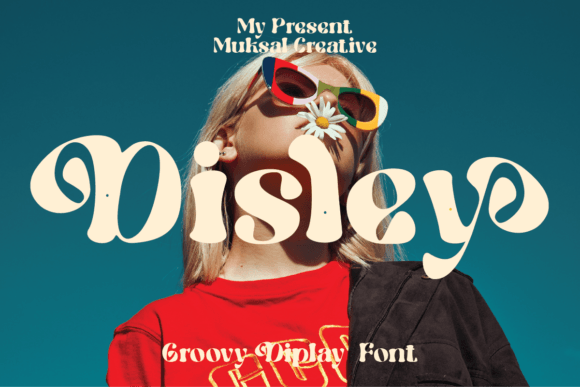 Disley: A Groovy Display Font That Elevates Design Across Industries