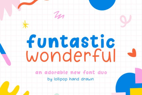 Funtastic Wonderful: A Quirky Display Font for Creative Expression
