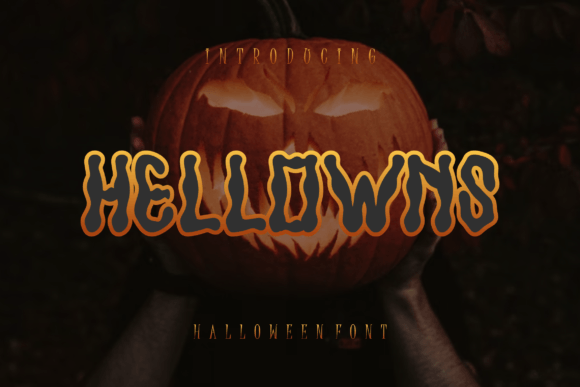 Hellowns: A Bold, Spooky Font for Modern Creativity