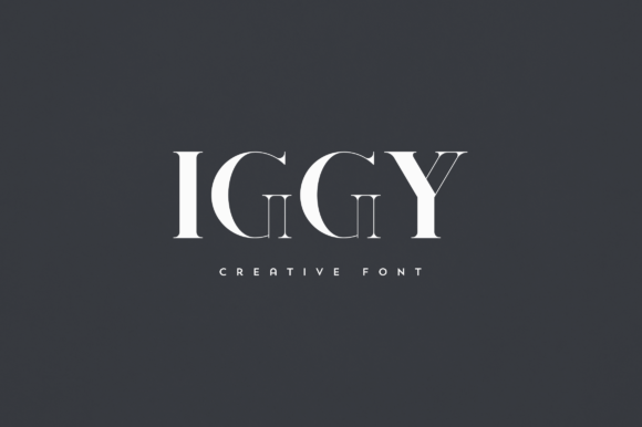 Iggy: A Display Font for Standout Typography