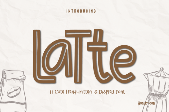 Latte Display Font: A Playful and Colorful Addition to Your Design Toolkit