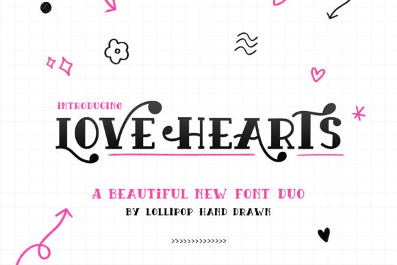 Love Hearts Font: A Whimsical Way to Add Charm to Your Projects