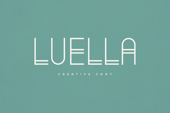 Luella: A Timeless Display Font for Modern Creativity