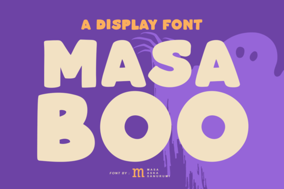 Masa Boo: A Spooky Display Font That Elevates Design Creativity