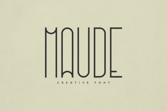 Maude: A Font That Elevates Your Design