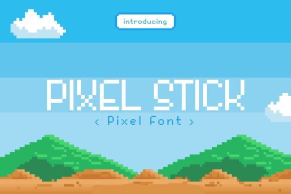 Pixel Stick: The Ultimate Retro Font for Modern Creatives