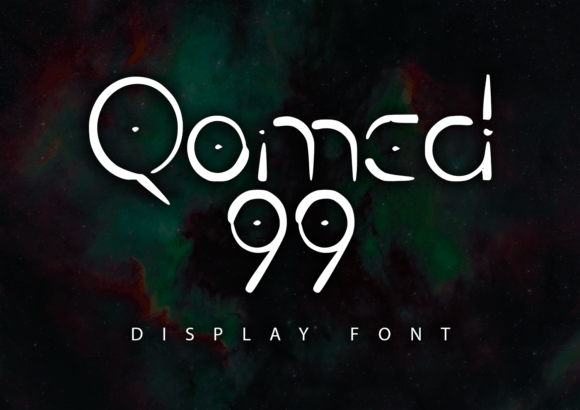 Qomed 99: A Futuristic Font for Modern Designers