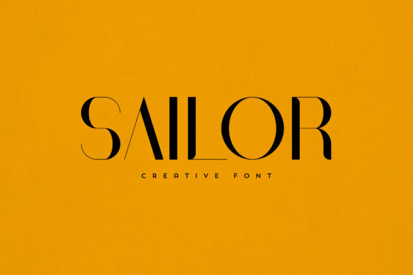 Sailor Font: A Timeless Choice for Bold Typography