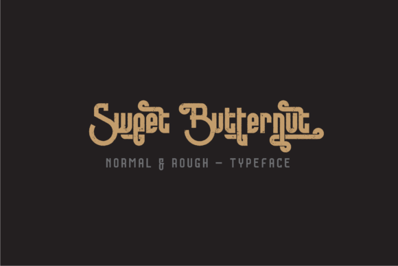 Sweet Butternut: A Vintage-Inspired Display Font for Modern Designers