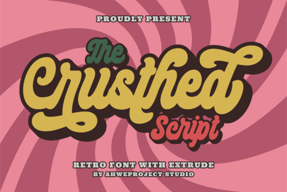 The Crusthed: A Bold Display Font for Modern Designers and Creative Professionals